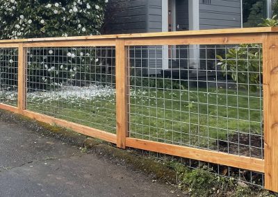 Cedar Fence, Utility Panel Cedar Fence, Cedar Fencing