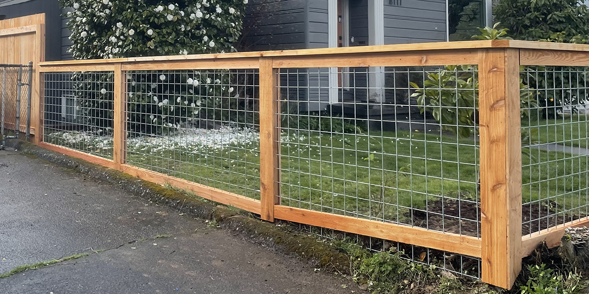 Cedar Fence, Utility Panel Cedar Fence, Cedar Fencing