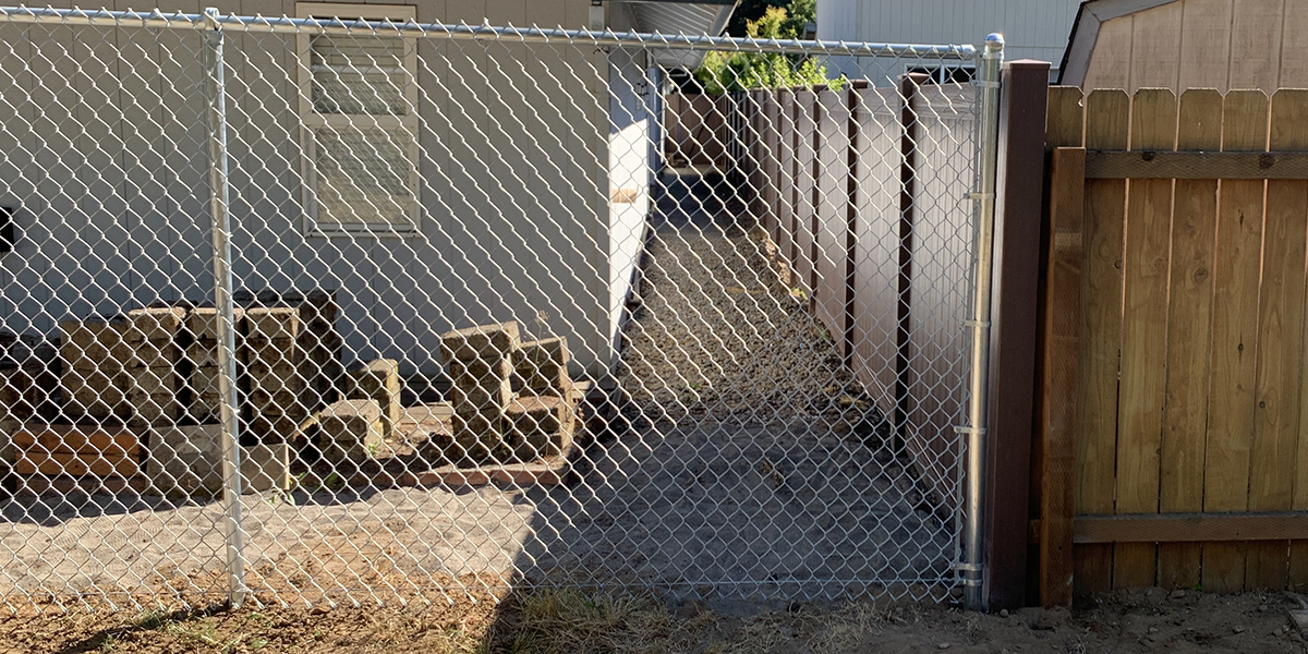Groundhog Fence, Chain Link Fence