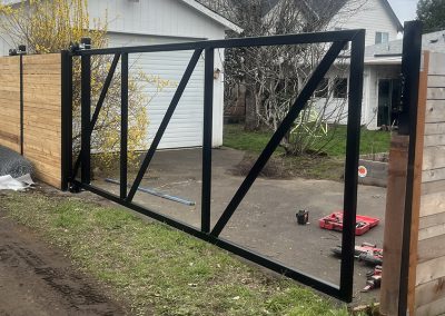 Groundhog Fence, Driveway Gate, Custom Gate, Patio Gate, Fence Gate, Security Gate
