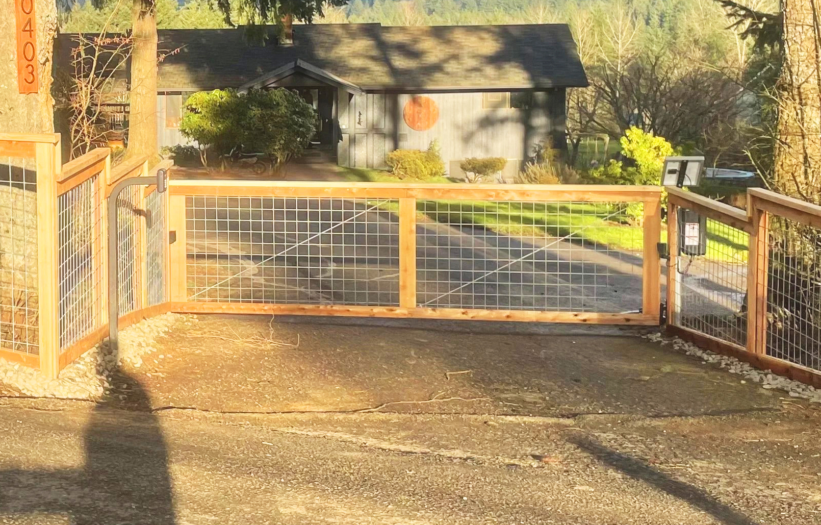 Groundhog Fence, Privacy Fencing, Privacy Fence,