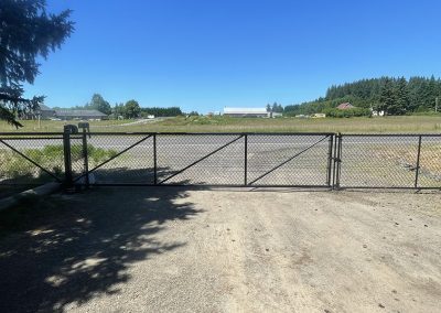 Groundhog Fence, Driveway Gate, Custom Gate,