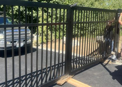 Groundhog Fence, Automatic Gate, Gate Opener, Gate Automation, Custom Gate